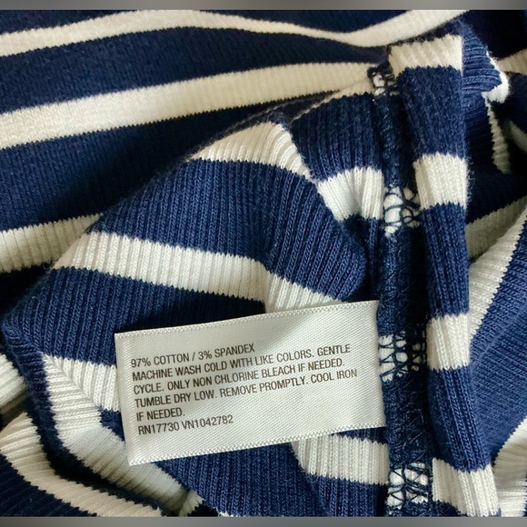 Universal Thread Navy & White Striped Maxi Dress – Sleeveless Bodycon – XL – NWT - Picture 7 of 9